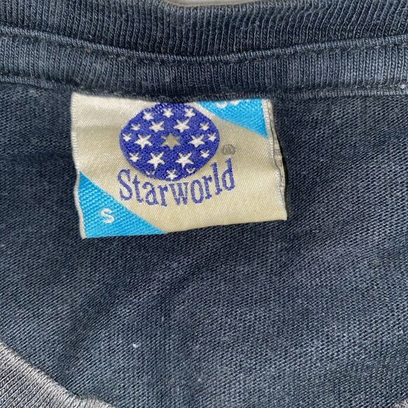 AC/DC Mens 2010 Black Shoot To Thrill Black Ice World Tour Shirt Vintage Small - Picture 3 of 5